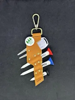 ゴルフボールマーカーホルダー★グリーンフォーク★ツアーティーケースTOURTEE