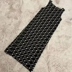 ISSEY MIYAKE プリーツプリーズ 2 ワンピース 柄 ロング 527