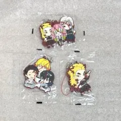 鬼滅の刃 ラバーストラップ 煉獄 甘露寺 宇髄 炭治郎 善逸 伊之助 3点