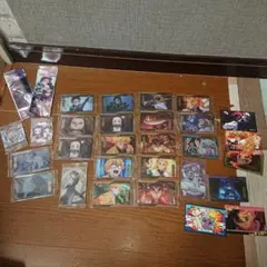 鬼滅の刃 食玩 他 カード シール まとめ 未開封あり