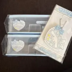 サンリオキャラクターズ当たりくじチェスト2個セットとスライドミラーシナモンロール