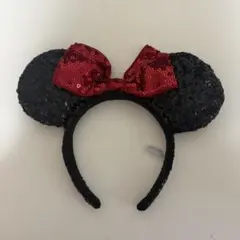 ディズニー　ミニー　カチューシャ スパンコール
