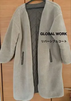 キルティング ロングコート