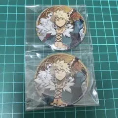 ヒロアカ　爆豪勝己　トレーディング缶バッジ　十傑コスチューム　第二弾　2点セット