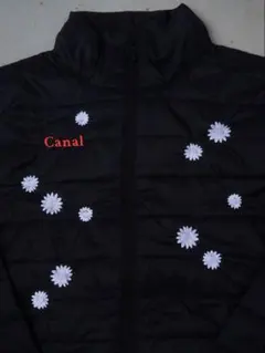 花刺繍入りのパテッドジャケット　(一般販売用)