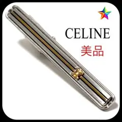 美品✨ セリーヌ ネクタイピン シルバー×ゴールド トリオンフ