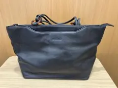 美品 polihale トートバッグ ハンドバッグ 鞄 黒 冠婚葬祭　葬式 結婚