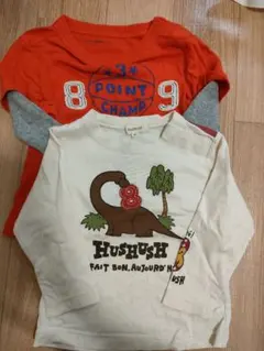 babyGap & HUSHUSH 長袖カットソー 80cm 2枚セット