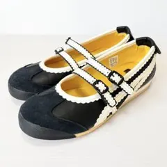 極美品✨ オニツカタイガー MEXICO 66 TGRS ストラップ 黒