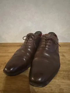 CARMINAセミブローグ レザーシューズUK8.5 (約27cm) 14902 - メルカリ