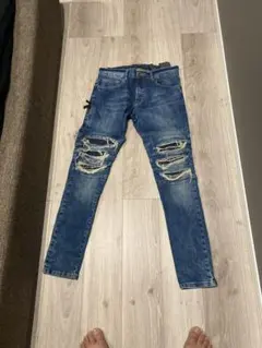 ZARA ダメージデニム ジーンズ