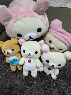 San-X　リラックマ コリラックマ　ぬいぐるみ まとめ売り