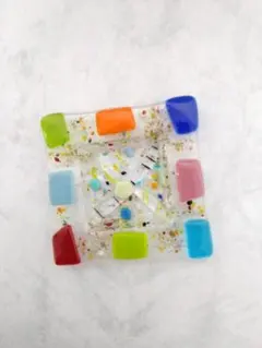 カラフル ガラス皿