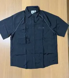 美品‼️アディダス 半袖シャツ サファリ 黒 ポケット付きのサムネイル