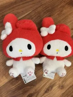 マイメロディ クロミ ぎゅっとしてBIGぬいぐるみ 2種セット