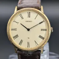SEIKO 2220-0430 手巻 ローマン 薄型 ジャンク W139