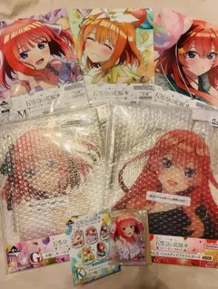 五等分の花嫁 一番くじ バストアップアクリルボード 二乃・五月