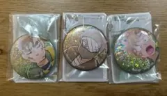 忍たま彩光キラキラ缶バッジ 雑渡昆奈門 善法寺伊作 中在家長次