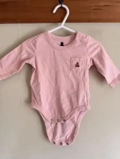 baby GAP ピンク 長袖ボディスーツ 0-3ヶ月