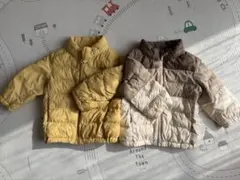 UNIQLO ベビー80 ダウンセット