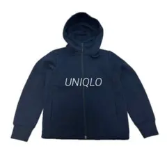 【UNIQLO】 140 ユニクロ ドライストレッチスウェットパーカー ジップ