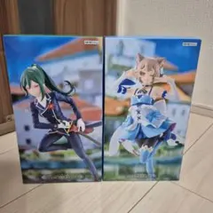 リゼロ　GiGO限定　王選候補者と騎士フィギュア　クルシュ　フェリス　フィギュア