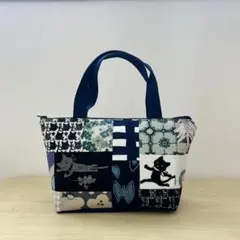 pjcクロッチくんhandmade パッチワークトートバッグ ミナペルホネン