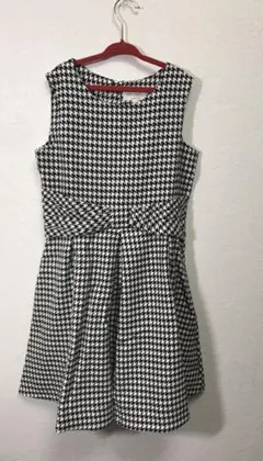 kate spade new york ガールズ ハウンドトゥースカミードレス