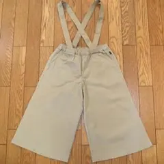 アニエスベー サスペンダー付きガウチョパンツ 10ans 130-140cm
