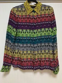 【美品】Alice&Olivia #シルクシャツのサムネイル