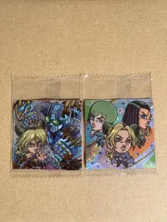 ジョジョの奇妙な冒険 ウエハースシール　2枚セット