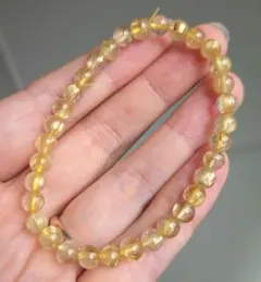 ルチルクオーツブレスレット