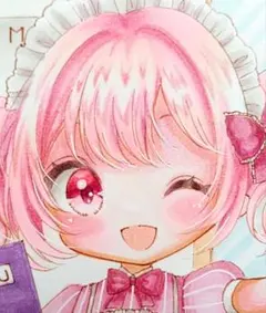 【原画】　オリジナル　手描きイラスト　メイドさん　コピック　A3 原画】 オリジナル 手描きイラスト メイドさん コピック A3 - メルカリ