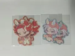 あんスタ!!　アニカフェ　ステッカー　紅郎、維吹セット