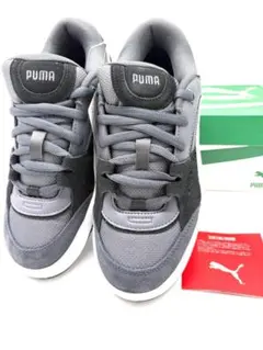 新品未使用 PUMA-180 スニーカー 28cm 黒 グレー 厚底 メンズ 靴