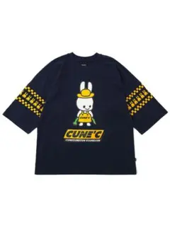 CUNE キューン フットボールTシャツ サイズ3 NAVY　未使用品