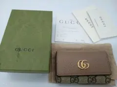 GUCCI 6連キーケース マーモント GGスプリーム GG柄