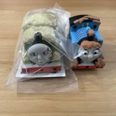 機関車トーマス ならぶんです ガチャ 藁をかぶっちゃうパーシー　トーマス セット