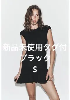 ZARA❤︎フリルヘムミニワンピース　S