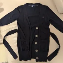 Burberry Blue Label カーディガン 38 黒ラメ風