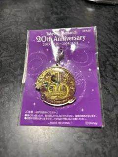 ディズニーランド　20周年　キーチャーム　ミッキー　非売品②
