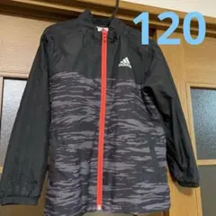 アディダス　adidas ジャンパー　ウインドブレーカー　120 キッズ　上着