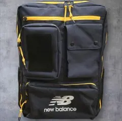 New Balance バックパック ネイビー イエロー 大容量 海外モデルレア