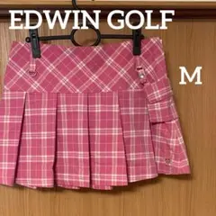 EDWIN GOLF エドウィンゴルフ　スカート　M ピンク　インナーなしのサムネイル