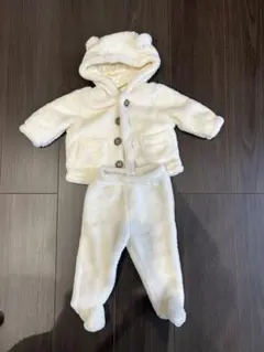 babyGap アイボリー ロンパース・カバーオール 3-6ヶ月