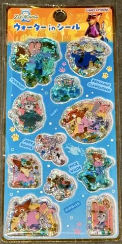 【正規品】　ズートピア ウォーターシール ディズニー