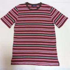 nano BASE　半袖Tシャツ　ボーダー　メンズ　M