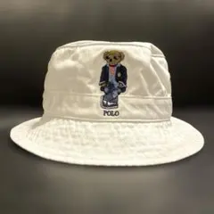 ポロ ラルフローレン POLO ポロベア刺繍 バケットハット
