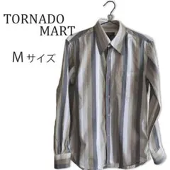 TORNADO MART トルネードマート ストライプ模様 シャツ シンプル M