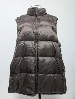 UNIQLO ユニクロ ウルトラライトダウンベスト メンズXL ブラウン 軽量